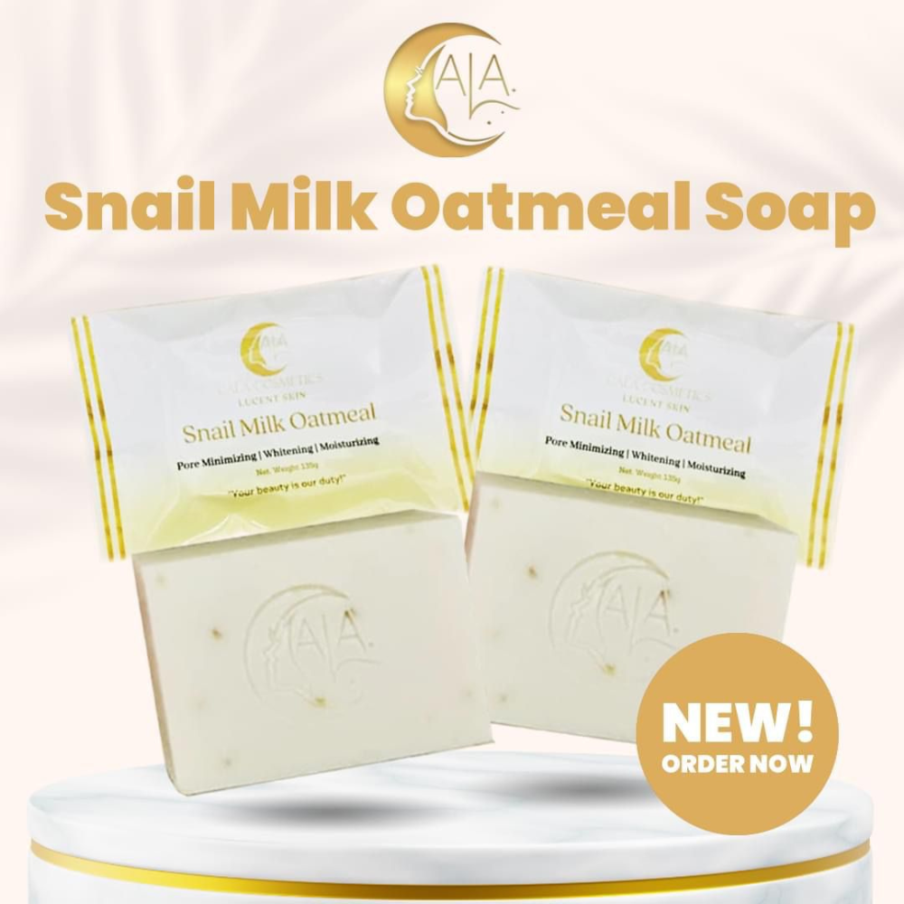 Snail Milk Oatmeal Soap